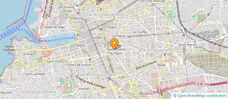 localisation de l'entreprise TOULLEC METAI à MARSEILLE