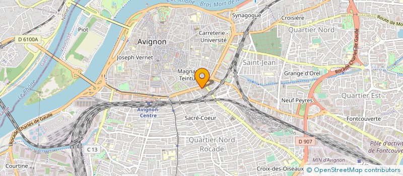 localisation de l'entreprise TOULON-AMIRAL-CELLIER 2 à AVIGNON