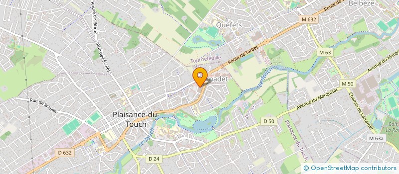 localisation de l'entreprise TOULOR  PLAISANCE-DU-TOUCH