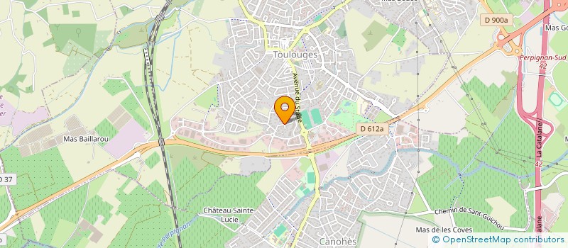 localisation de l'entreprise TOULOUGES EN FETES à TOULOUGES
