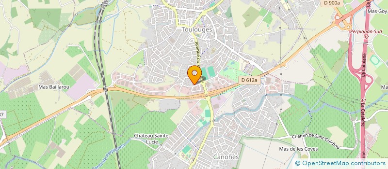 localisation de l'entreprise TOULOUGES SPORT CENTER  TOULOUGES