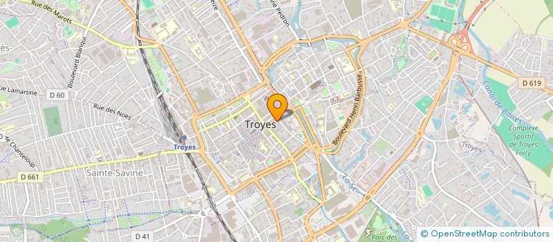 localisation de l'entreprise TOULOUKS ESPORT à TROYES