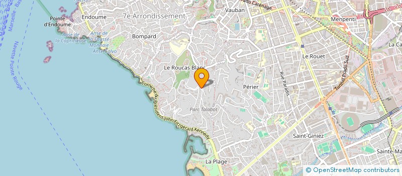 localisation de l'entreprise TOULOUSE 2022 à MARSEILLE