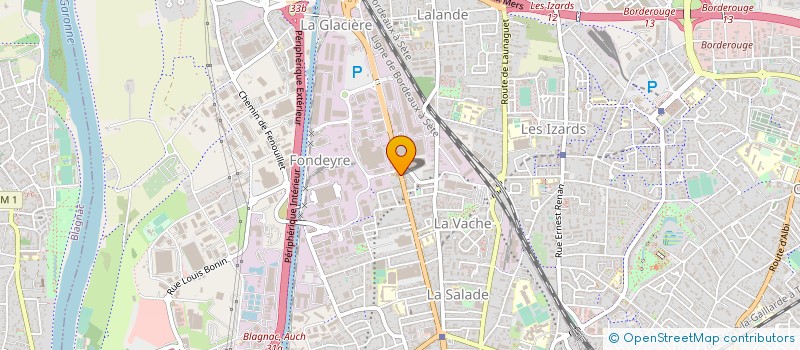 localisation de l'entreprise TOULOUSE à TOULOUSE