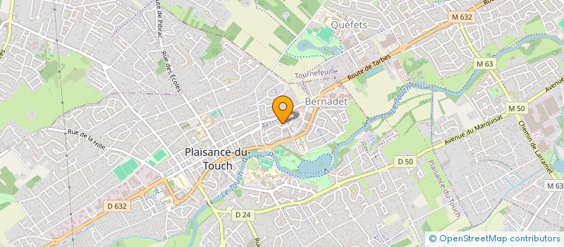 localisation de l'entreprise TOULOUSE 54  PLAISANCE-DU-TOUCH