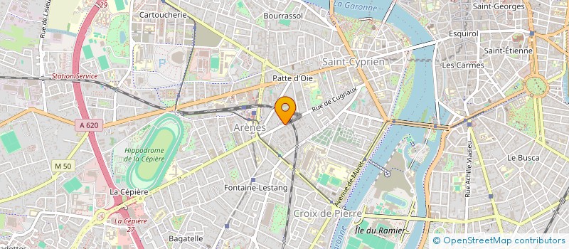 localisation de l'entreprise TOULOUSE A L'AFFICHE à TOULOUSE