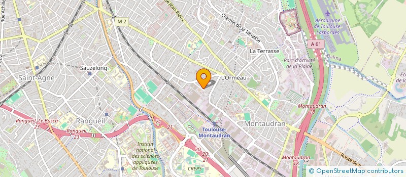 localisation de l'entreprise TOULOUSE AIKIDO CLUB à TOULOUSE