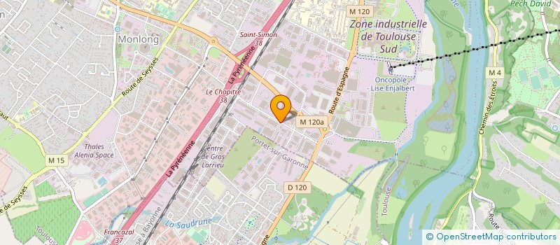 localisation de l'entreprise TOULOUSE AIR SPARES à TOULOUSE