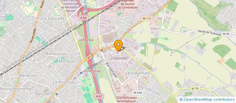 localisation de l'entreprise TOULOUSE ANTENNE SATELLITE à BALMA