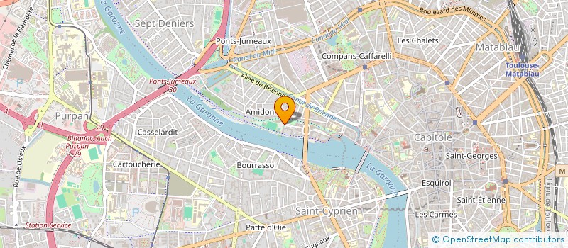 localisation de l'entreprise TOULOUSE AQUARIO CLUB -TAC à TOULOUSE
