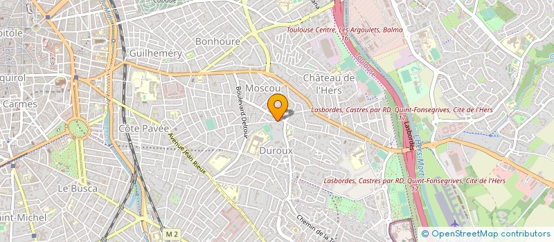 localisation de l'entreprise TOULOUSE ARGOULETS STTO à TOULOUSE