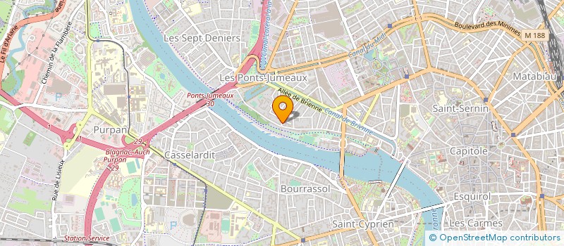 localisation de l'entreprise TOULOUSE ATELIERS ARTISTIQUES PLEIADES à TOULOUSE