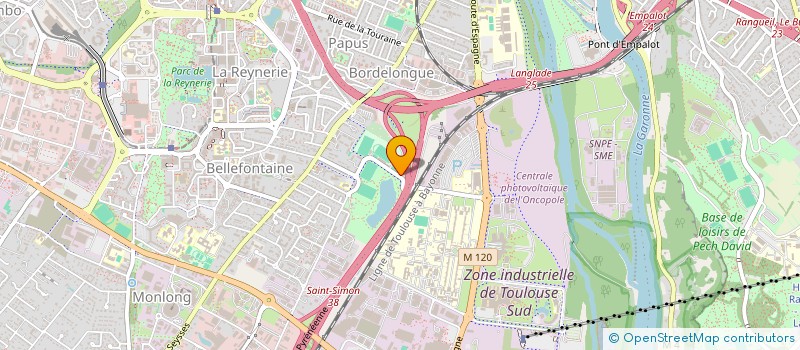 localisation de l'entreprise TOULOUSE ATHLETIC CLUB à TOULOUSE