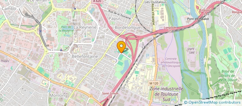 localisation de l'entreprise TOULOUSE ATHLETIC CLUB LAFOURGUETTE XV à TOULOUSE