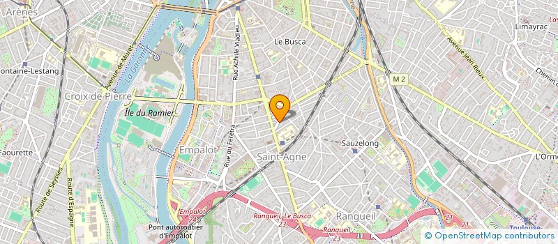 localisation de l'entreprise TOULOUSE ATHLETIC CLUB TIR A L'ARC à TOULOUSE