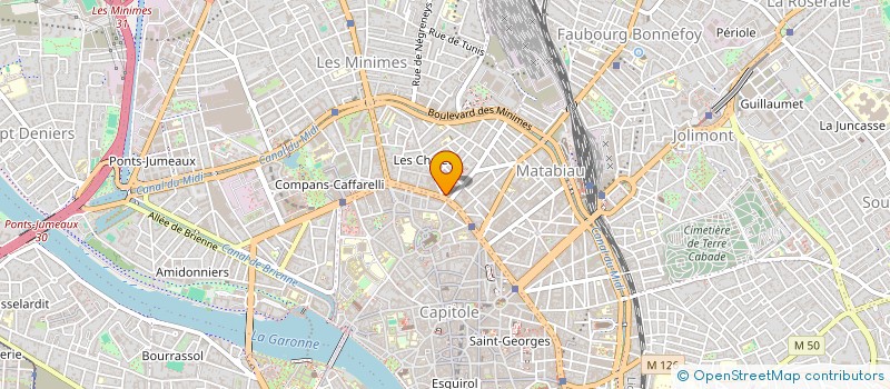 localisation de l'entreprise TOULOUSE BATIMENT à TOULOUSE
