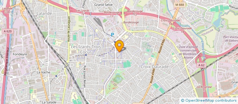 localisation de l'entreprise TOULOUSE BEARS OCCITANIE  TOULOUSE
