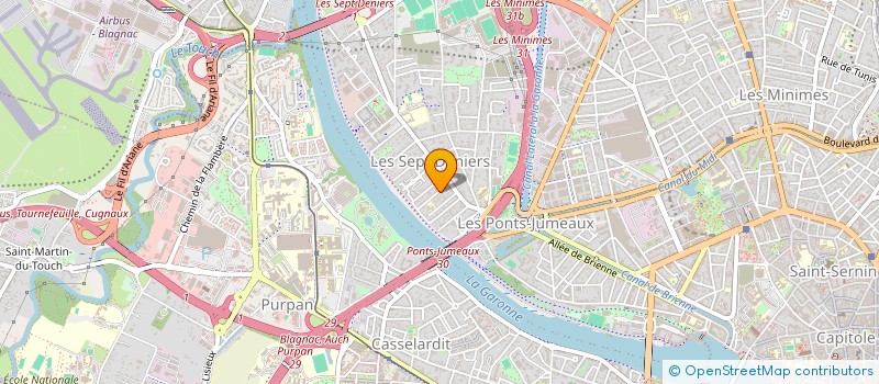 localisation de l'entreprise TOULOUSE BIKE-POLO à TOULOUSE