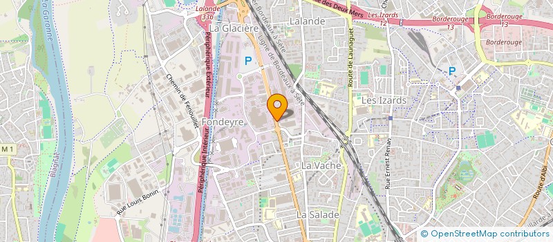 localisation de l'entreprise TOULOUSE BOISSON DISTRIBUTION à TOULOUSE