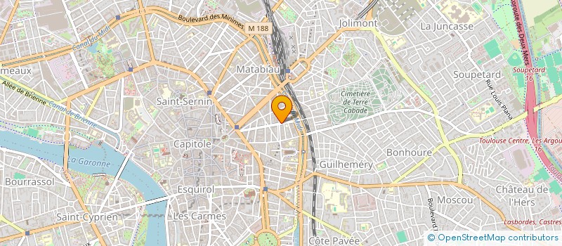 localisation de l'entreprise TOULOUSE BURGER SARL  TOULOUSE