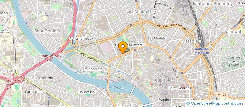 localisation de l'entreprise TOULOUSE BUSINESS COOK à TOULOUSE
