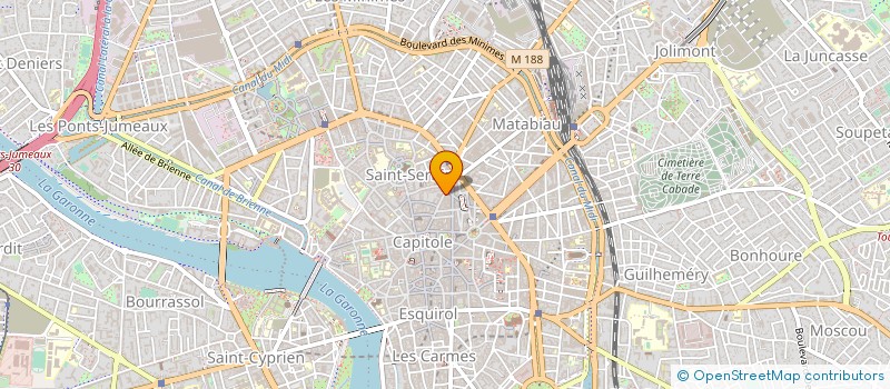 localisation de l'entreprise TOULOUSE-CAOUTCHOUC ET PLASTIQUES à TOULOUSE