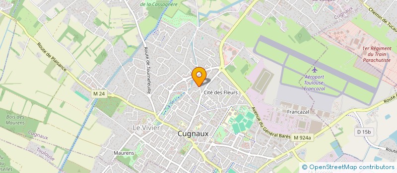 localisation de l'entreprise TOULOUSE CARRELAGES à CUGNAUX