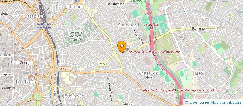 localisation de l'entreprise TOULOUSE COACH  TOULOUSE