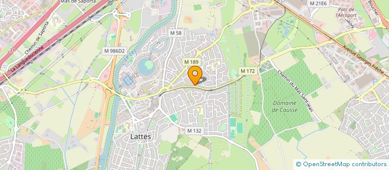 localisation de l'entreprise TOULOUSE CONCORDE à LATTES