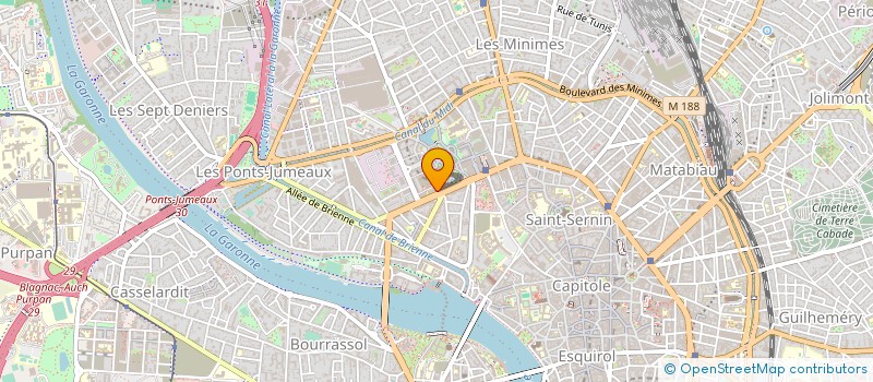 localisation de l'entreprise TOULOUSE CONSEIL à TOULOUSE