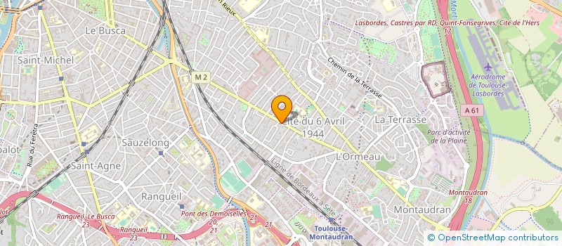 localisation de l'entreprise TOULOUSE CONSTRUCTION à TOULOUSE