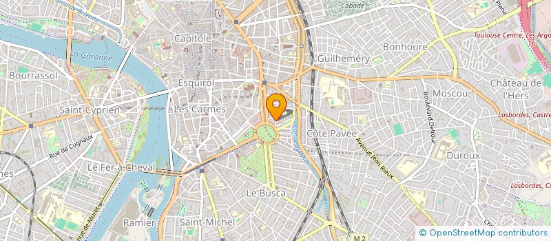 localisation de l'entreprise TOULOUSE COURTIERS à BALMA