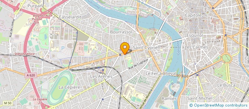localisation de l'entreprise TOULOUSE CREDIT à TOULOUSE