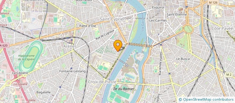 localisation de l'entreprise TOULOUSE DATAVIZ  TOULOUSE