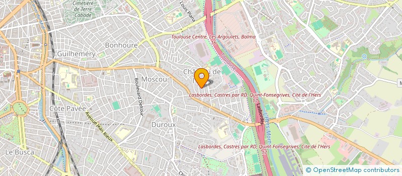localisation de l'entreprise TOULOUSE DIAGNOSTICS IMMOBILIER à TOULOUSE