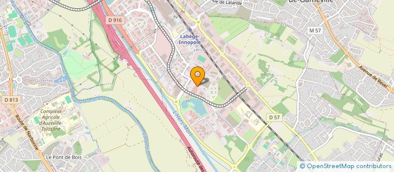 localisation de l'entreprise TOULOUSE DRIVE à LABEGE