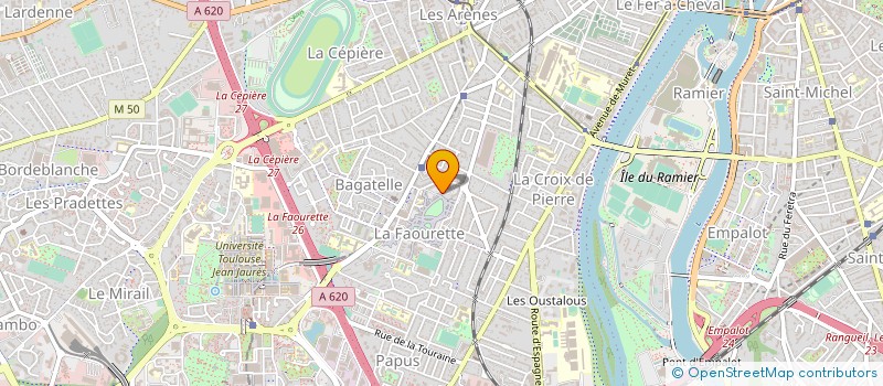 localisation de l'entreprise TOULOUSE ECHAFAUDAGE à TOULOUSE