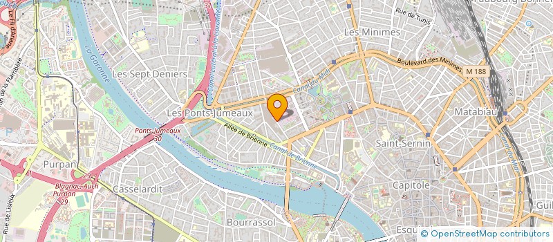 localisation de l'entreprise TOULOUSE ELECTROGAZ CLUB OMNISPORTS à TOULOUSE