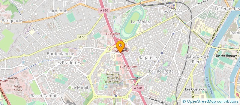 localisation de l'entreprise TOULOUSE ELECTROMENAGER MULTISERVICES à TOULOUSE