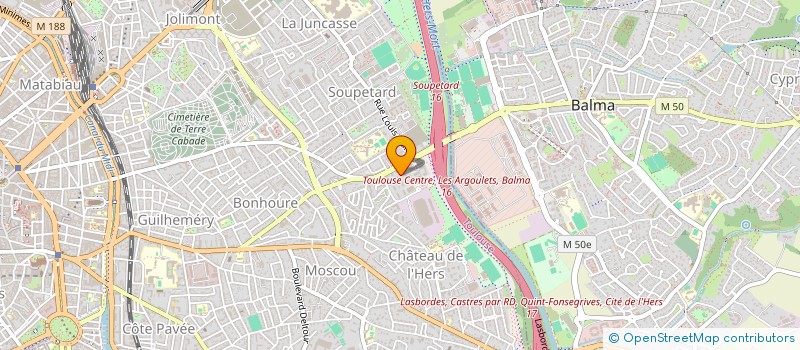 localisation de l'entreprise TOULOUSE EN FETE à TOULOUSE