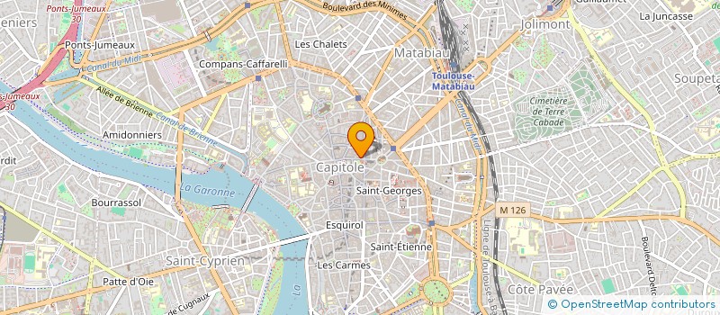 localisation de l'entreprise TOULOUSE ENCHERES  TOULOUSE