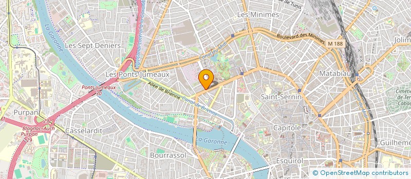 localisation de l'entreprise TOULOUSE ENERGIES RENOUVELABLES à TOULOUSE