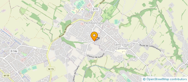 localisation de l'entreprise TOULOUSE ENVOL 2 à PECHBONNIEU