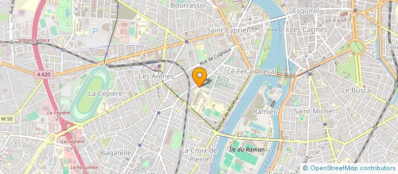 localisation de l'entreprise TOULOUSE ESPACE COUTURE à TOULOUSE
