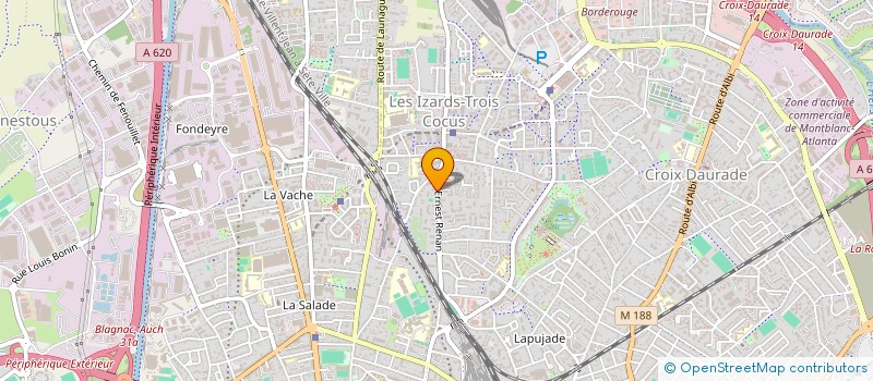 localisation de l'entreprise TOULOUSE FLAG FOOTBALL (TFF) à TOULOUSE