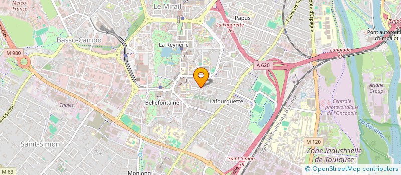 localisation de l'entreprise TOULOUSE FOOTBALL CECIFOOT à TOULOUSE
