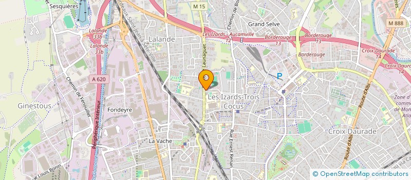 localisation de l'entreprise TOULOUSE FOOTBALL CITOYEN  TOULOUSE