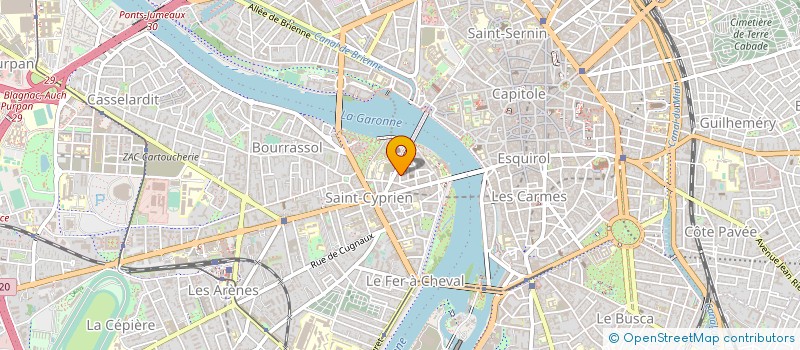 localisation de l'entreprise TOULOUSE FORMATION à TOULOUSE