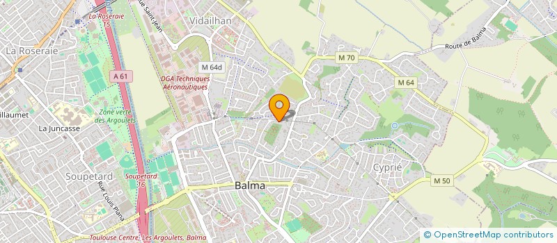 localisation de l'entreprise TOULOUSE FUITES SERVICES à BALMA