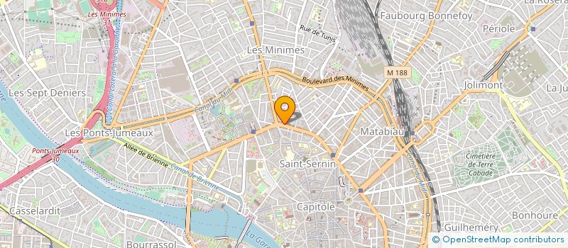 localisation de l'entreprise TOULOUSE IMMOBILIER à TOULOUSE